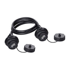 Ip67 waterproof USB 2.0 panel mount connector