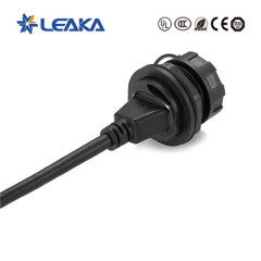 Ip67 waterproof USB 2.0 panel mount connector
