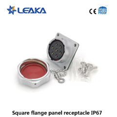 Weipu TU+Z connector plug socket angled metal clamping nut