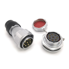 Weipu TB+ZMQ metal power plug and socket connector