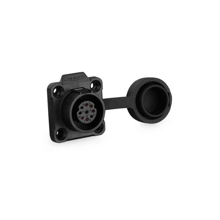 Cnlinko LP16 9 pin plastic connector for industrial equipment