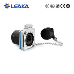 RJ45 waterproof metal connector male plug female socket