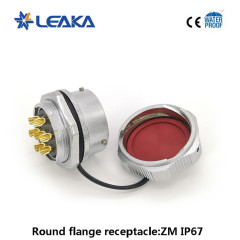 weipu ZM waterproof receptacle automotive wire connector