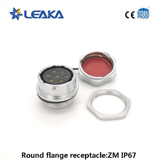 weipu ZM waterproof receptacle automotive wire connector