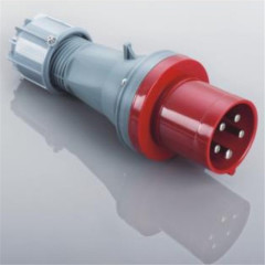 Weipu industrial 2P+E 3P+N+E panel mounted iec 60309 plug socket