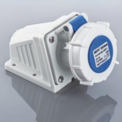 weipu IEC CEE standard surface mount socket IP67 3pole 4pole 5pole Industrial Socket