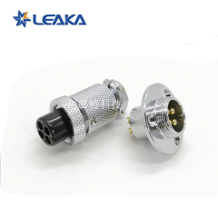 GX18 aviation plug sockets metal connector