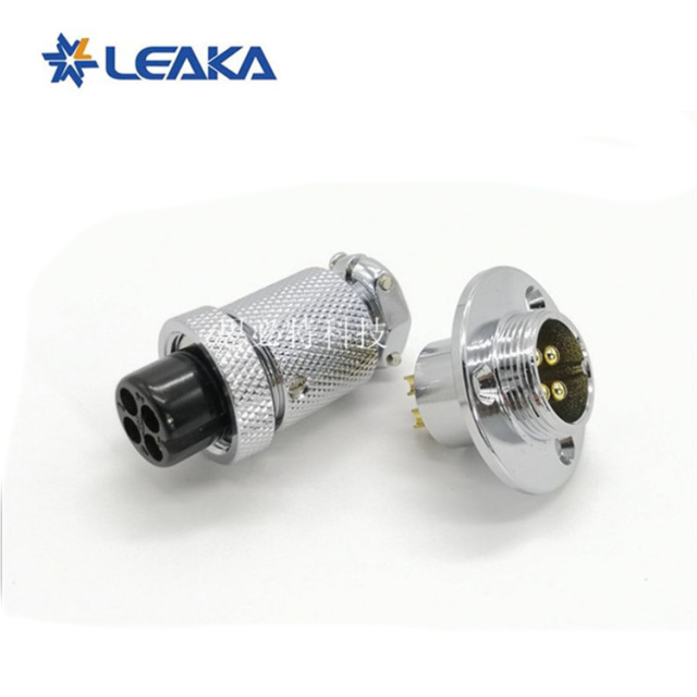 GX18 aviation plug sockets metal connector