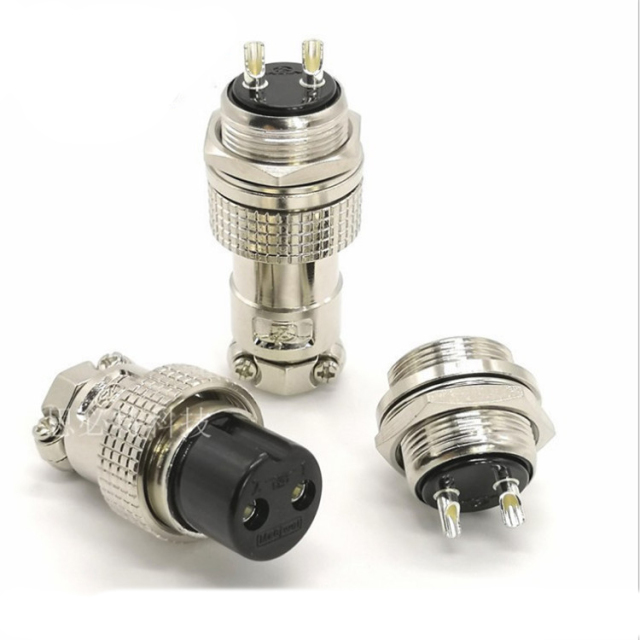 GX19 Male Female Aviation Plug Power Metal Waterproof Connector
