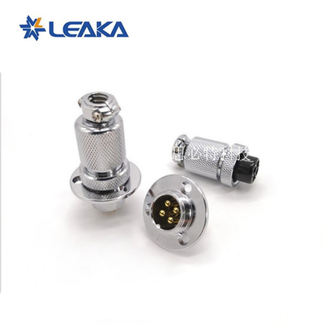 GX18 aviation plug sockets metal connector