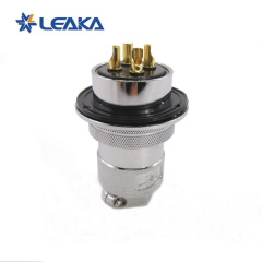 GX40 Male Female Panel Metal Aviation Wire Connector