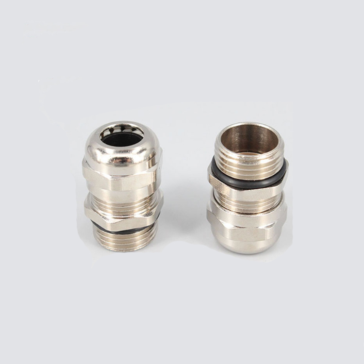 Pg M Type Spiral Industrial Metal Screwed Cable Glands