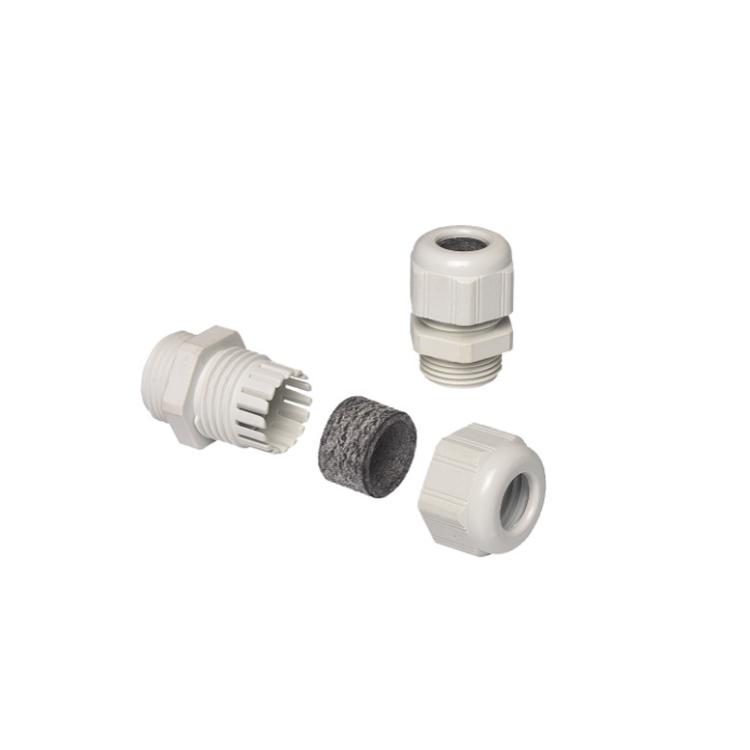 M32 M40 M50 white grey black hose nylon plastic cable gland