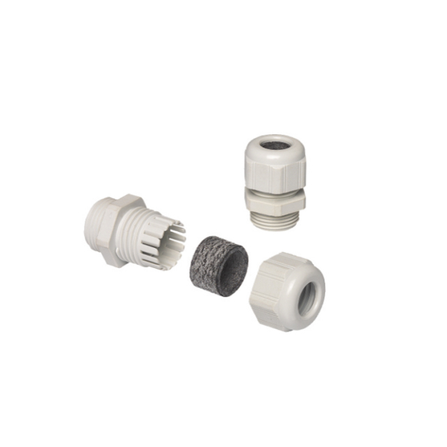 M32 M40 M50 white grey black hose nylon plastic cable gland