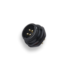 WEIPU male SP2112 P series plastic 2 3 4 5 7 9 12 pins rear nut mount connector