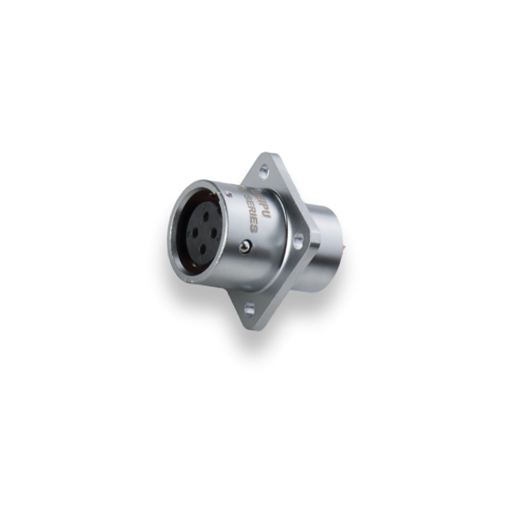 Weipu SF1214 plug electrical angled cable metal push pull connector