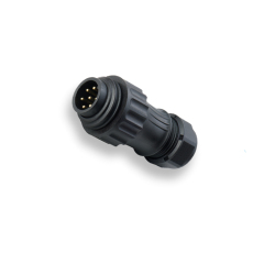 Weipu WA22 plug socket straight angle connector