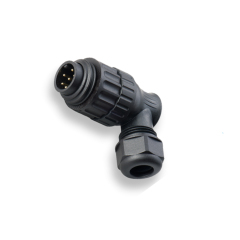 Weipu WA22J7TL1 WA22K7TL1 6+PE 7 pin angled connector