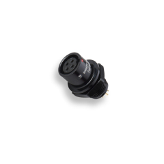 WEIPU IP67 push pull SA10 series 2 3 4 5 pin electric male plug female socket black cable connector