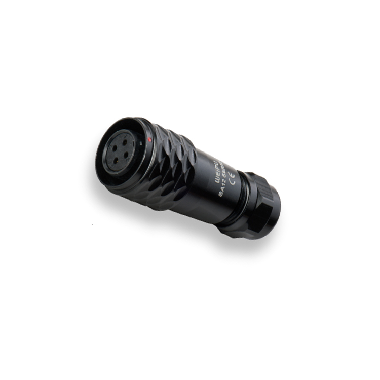 Industrial weipu ip67 waterproof SA12 series electric female connector