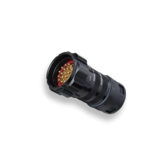 Weipu industrial IP67 metal WL52 19 pin male plug connector for PG29 plastic hose adapter