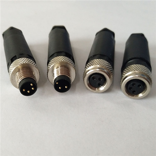M8 circular sensor wire connector