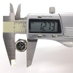 GX12 12M Aviation male female Circular plug Socket connector