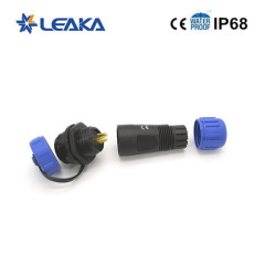 Customized WEIPU IP68 plug SP29 series plastic threaded cable connector