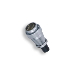 weipu metal threaded WS series TQ plug WS16 WS20 WS24 industrial connector with PVC sleeve