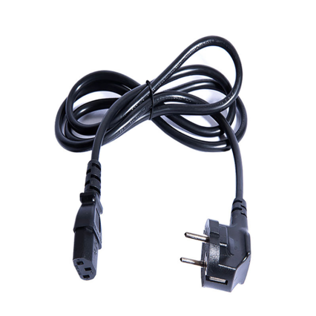 Customized Manufacturers European standard power cord 3 pin plug 3 meters pure copper core computer power cord