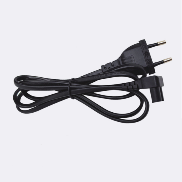 Customized Manufacturers European standard 2 pin plug electronic scale charging connection power cord