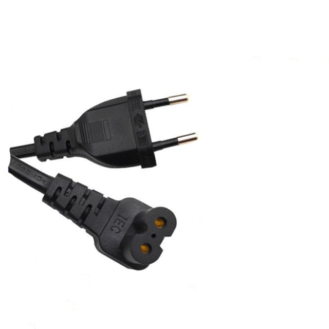 Customized Manufacturers European standard 2 pin plug electronic scale charging connection power cord