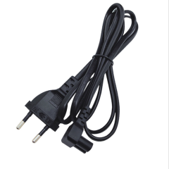 Customized Manufacturers European standard 2 pin plug electronic scale charging connection power cord