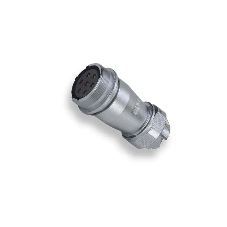 Weipu metal WF series ZE receptacle nut connector