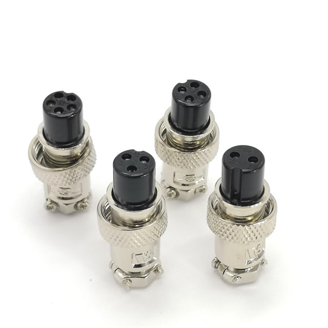 GX12 12M Aviation male female Circular plug Socket connector