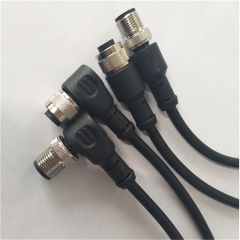 M12 circular cable connector