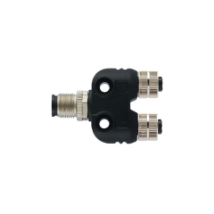 IP67 Y type Splitter M12 Circular sensor Connector