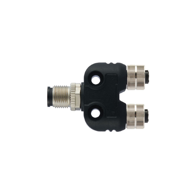 IP67 Y type Splitter M12 Circular sensor Connector