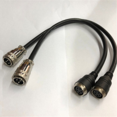 XS16 quick push pull IP65 male female metal connector