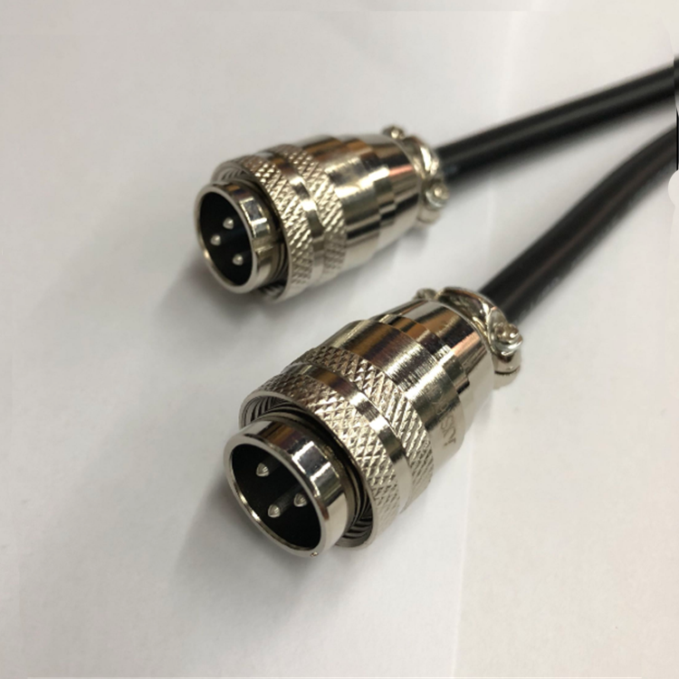 XS16 quick push pull IP65 male female metal connector