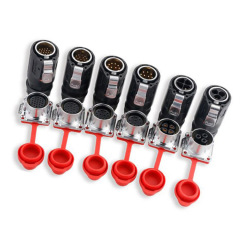 IP67 cnlinko plastic 25A LP24 M24 wire connector