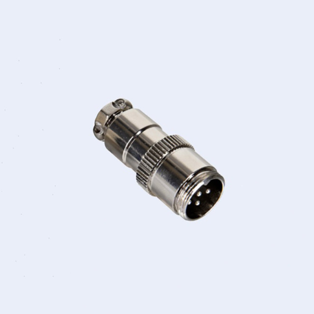 M12 17M IP55 Waterproof female male metal aviation 6 pin circular connector
