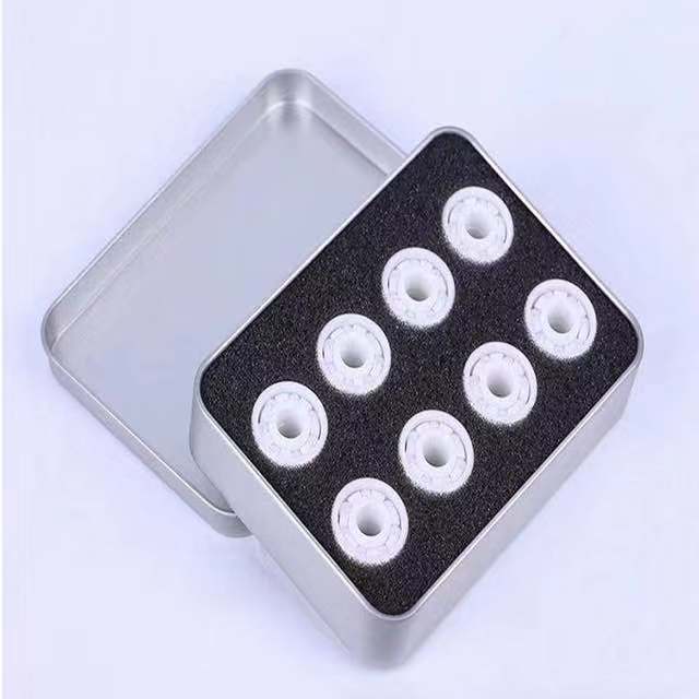 608/627zz ZrO2 Zirconium Oxide full ball ceramic bearing 8*22*7mm with corrosion resistance for hand spinner