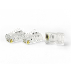 RJ45 Cat5e UTP unshielded web crystal head network cable connector