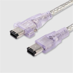 AVT firewire 6pin female to 6pin female cable industrial camera ieee 1394 connecting cable