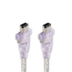 AVT firewire 6pin female to 6pin female cable industrial camera ieee 1394 connecting cable