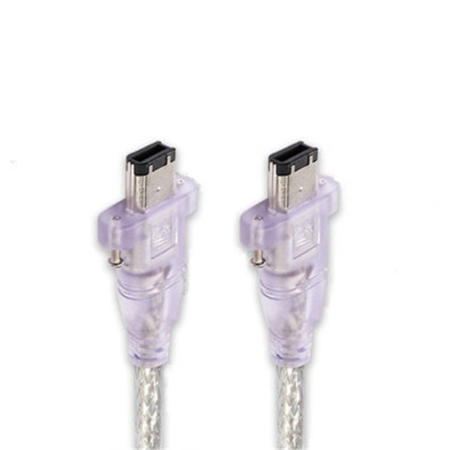 AVT firewire 6pin female to 6pin female cable industrial camera ieee 1394 connecting cable