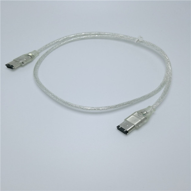 AVT firewire 6pin female to 6pin female cable industrial camera ieee 1394 connecting cable