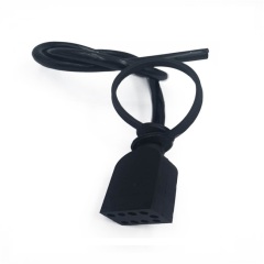 Subconn waterproof 9 pin right angle rov electric cable connector