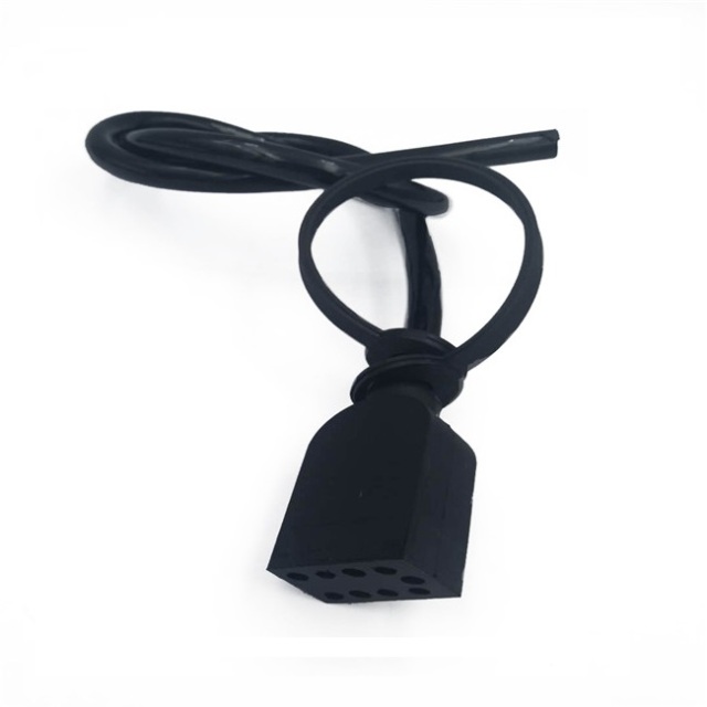 Subconn waterproof 9 pin right angle rov electric cable connector